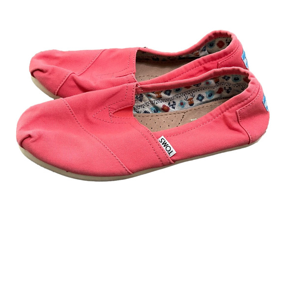 Toms Shoes - TOMS Flats Loafers Coral Shoes Size 7